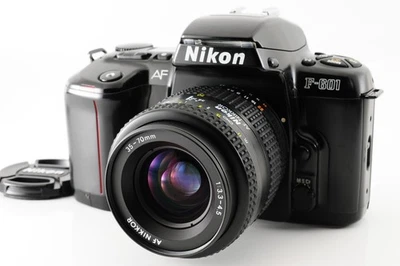 [Near MINT] Nikon F-601 QD Quartz Date AF Camera Body 35-70mm Lens FROM JAPAN - Image 1 of 4
