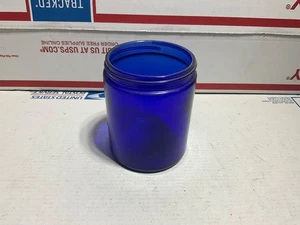 Botella de vidrio vintage de 6-3/4" azul cobalto Maryland Company hecha en EE. UU.  - Imagen 1 de 3