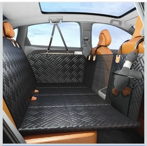 Dog Back Seat Covers for Trucks, 100% Waterproof with Big Mesh Window, XL Nonsli - Picture 1 of 7