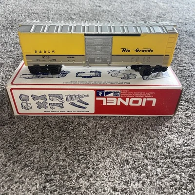 VINTAGE 1974 LIONEL 6-9739 DENVER & RIO GRANDE WESTERN BOXCAR BOX CAR - Image 1 of 4