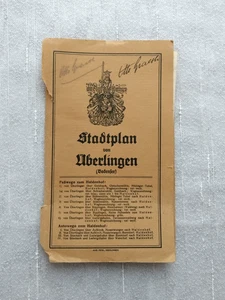 Stadtplan von Überlingen, 1:6000, ca. 1930/40 - Bild 1 von 4