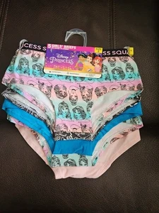 Disney Princess Girls Briefs Size 8 Pack 5 - Picture 1 of 5