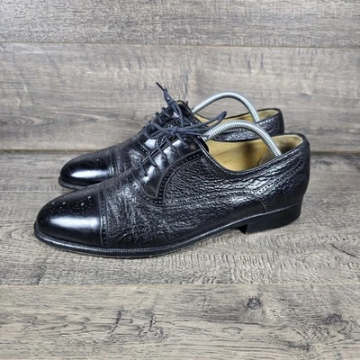 Moreschi Abano Gorra Puntera Con Cordones Brogue Oxfords Pecarí y Piel de becerro Para hombres 10 Foto 1 de 4