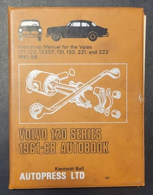 Vintage - 1971 Autopress Volvo 120 Series 1961-1968 Autobook - Workshop Manual - Image 1 of 4
