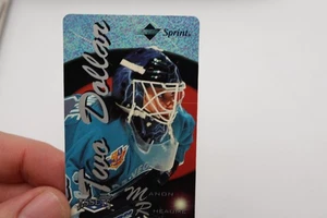 Manon Rheaume Sprint Assets phone card $2 NHL hockey ScoreBoard 1995 PHPA unused - Picture 1 of 2