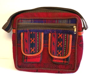 Bolso bandolera Hobo hecho a mano Kilim con correa ajustable - Imagen 1 de 7