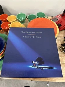 The Music of Disney A Legacy in Song 3 Cassette Box Set Complete W/ Book-RARE - Picture 1 of 4