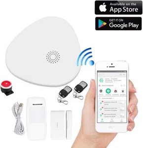 WiFi Home Security Alarm System, APP Control, Message Push, SMS, Voice Phone Cal - Picture 1 of 3