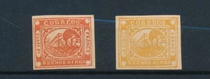 Buenos Aires STEAMSHIP FORGERIES (2); MNG IMPERF; AS SHOWN - Picture 1 of 1