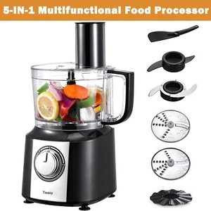 5in-1 Multifunctional Food Processor Mixer Electric Blender Juicer Jar 10 Cup55 - Picture 1 of 13