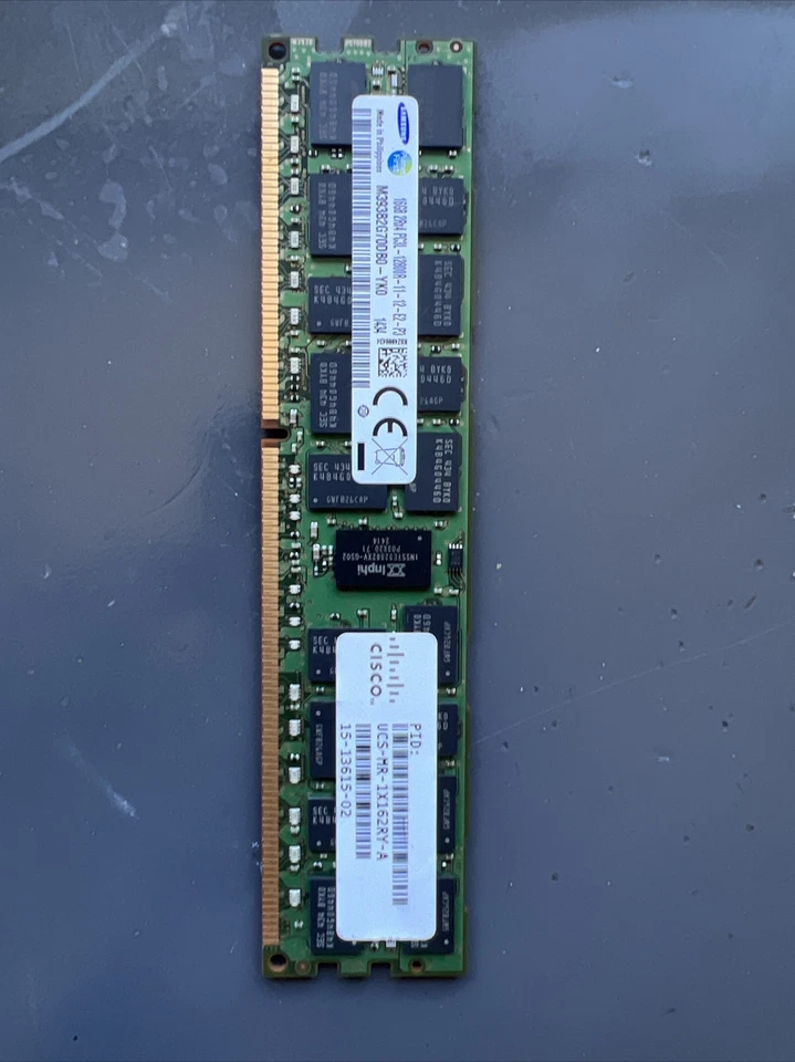 Cisco UCSMR1X162RYA 16GB DDR3 SDRAM 1600MHz PC3-12800 240-Pin Memory Module - Image 1 of 1