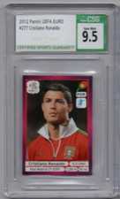 CRISTIANO RONALDO 2012 PANINI UEFA EURO STICKER #277 CSG 9,5 GEM MINT