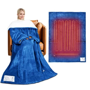 Tirrinia Heated Blanket, Soft Comfortable Skin Friendly Breathable Temperature - Picture 1 of 7