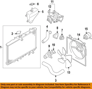 SUZUKI OEM 89-13 Swift,SX4,X-90 Cooling Radiator Components-Cap 1793260B10 - Picture 1 of 1
