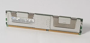 LOT 2Go (4x 512MB) DDR2 SAMSUNG PC2-5300F CL5 667MHz M395T6553EZ4-CE65 ECCFBDIMM - Photo 1/2