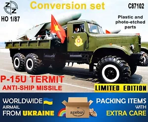 Kit modellino plastica missili anti-schip P-15U Termit scala 1/87 ZZ modello 87102 - Foto 1 di 12