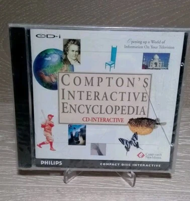 Philips CD-I Compton's Interactive Encyclopedia Philips CDI - Factory Sealed NFR - Image 1 of 4