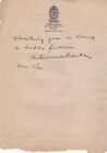 Albert Severin Roche- Signed Vintage Handwritten Note (Wwi French Soldier)