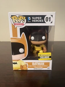 Funko Pop! Vinyl Batman 75th Anniversary Rainbow Orange (EE Exclusive) #01 - Picture 1 of 6