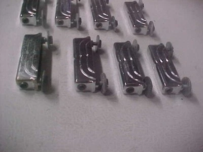 SUPER RARE!  LEEDY SNARE DRUM LUGS 1960'S  8 LUGS - Image 1 of 4