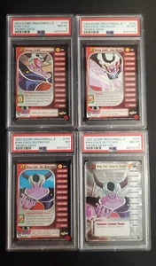 King Cold Complete Limited Starter Set Trunks Saga PSA 8 Dbz Ccg Score - Picture 1 of 9