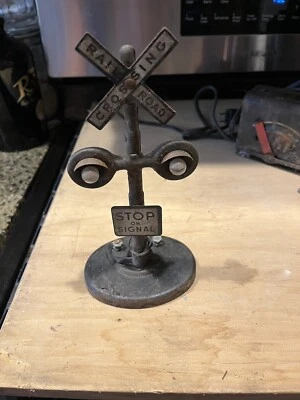 Marx Or Lionell Railroad Crossing Signal No 154 Not Tested - Image 1 of 4