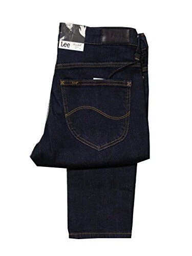 LADIES LEE SCARLETT LOW WAIST SKINNY / SLIM FIT STRETCH JEAN - DARK INDIGO DENIM - Image 1 of 1