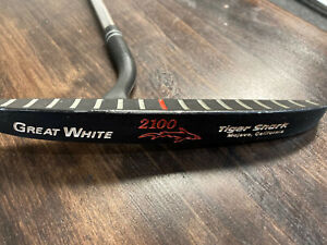 GREAT WHITE TIGER SHARK 2100 7” FACE PUTTER clean, original grip 35" length