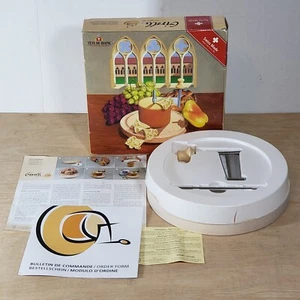 Girolle Cheese Chocolate Shaver Machine a Racler la Tete de Moine Vtg Swiss Made - Picture 1 of 12