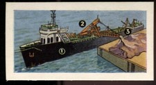 Tobacco Card, Ching,SHIPS AND THEIR WORKINGS,1961,Worlds Largest Oil Carrier,#16