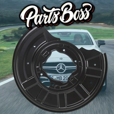 Placa antipolvo trasera izquierda OEM 2010-2018 genuina Mercedes CLS400 CLS550 E300 E350 GLK Foto 1 de 3