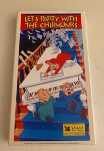 new/sealed LET'S PARTY WITH THE CHIPMUNKS three cassette tape boxed set 55 songs - Picture 1 of 4