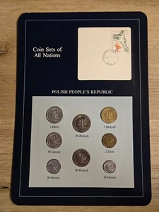 Coin Sets Of All Nations Polish People's Republic 8 Coin Set - Picture 1 of 8