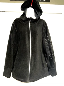 Calvin Klein Performance Zip-up Black Jacket Size 2XL - Picture 1 of 8