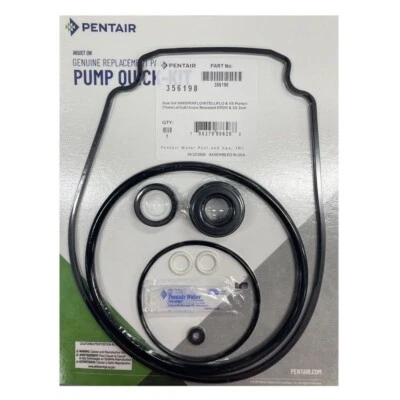 Pentair Whisperflo/Intelliflo Pump Seal Quick Kit | 356198 - Image 1 of 2