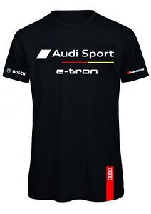 Tshirt uomo con stampa Audi sport e-tron grafica motorsport
