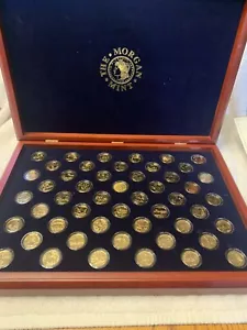 GOLD 50 STATES MORGAN MINT QUARTERS COLLECTION-IN CAPSULES 99-08 - Picture 1 of 10