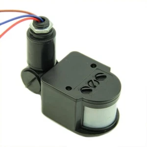 Security Outdoor Infrared PIR Motion Wall Light Switch DC-12V - Picture 1 of 9