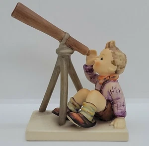 GOEBEL HUMMEL STAR GAZER TELESCOPE VINTAGE RARE #132 - Picture 1 of 9