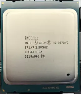 Intel Xeon E5-2670 V2 10-Core 2.5GHz 25M 8GT/s SR1A7 115W LGA2011 CPU Processor- - Picture 1 of 3