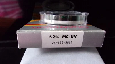Quantaray Filter Fully Coated Optical Glass - 52 m/m C-PL 24-166-5827 MC-UV - Image 1 of 2