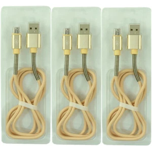 3Pack V8 V9 Micro USB Charger Fast Charging Cable Cord For Samsung Android Phone - Picture 1 of 14