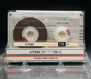 (Used) TDK DS 46 Blank Audio Cassette Tape Type I Normal Position Japan 1984 - Picture 1 of 6