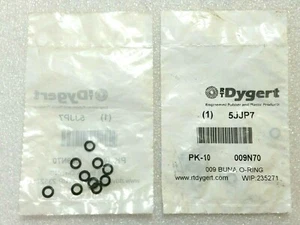 Dygert Buna N O-Ring #009 Medium Hard 10 pack - Grainger item 5JJP7 - Picture 1 of 4