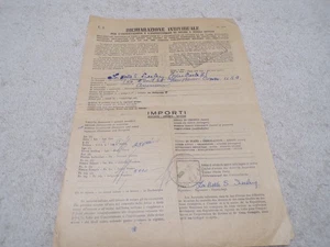 1948 EINZELANMELDUNG EIN- & AUSFUHR VON WÄHRUNGEN & AUSLÄNDISCHE SICHERHEIT - Bild 1 von 4