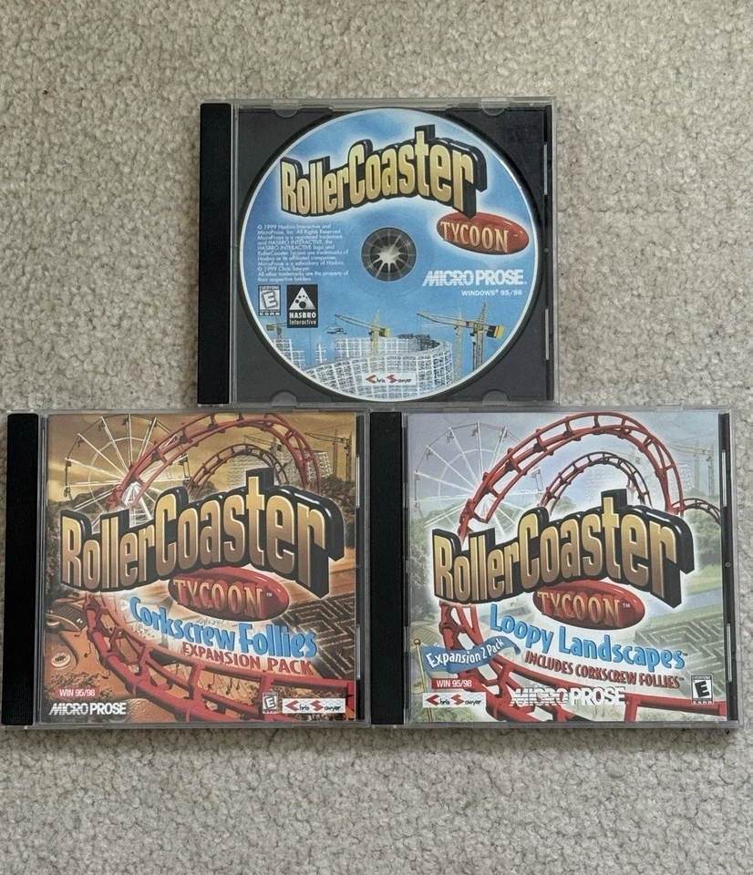 Roller Coaster Tycoon 3 Game Bundle - PC - Image 1 of 1
