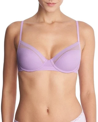 Sujetador camiseta con aros NATORI Scope Balconette para mujer 36DD Lavender Sky Foto 1 de 4
