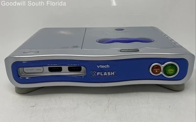 VTech V Flash Home Edutainment System Console Learning Not Tested - Image 1 of 4