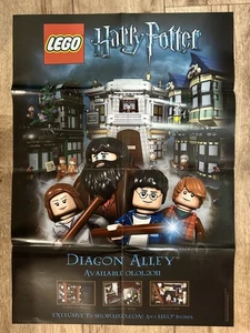 LEGO Harry Potter Limited Edition Winkelgasse Poster 2001 - 68x48 cm - Bild 1 von 2