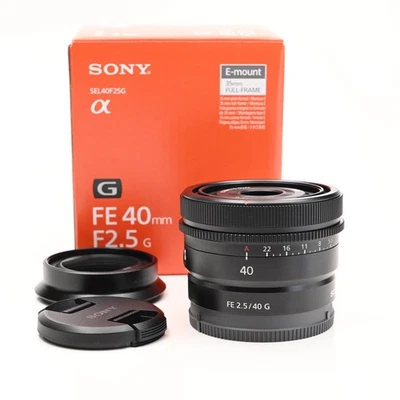 Sony FE 40mm f2.5 G Lens SEL40F25G #587 - Image 1 of 4